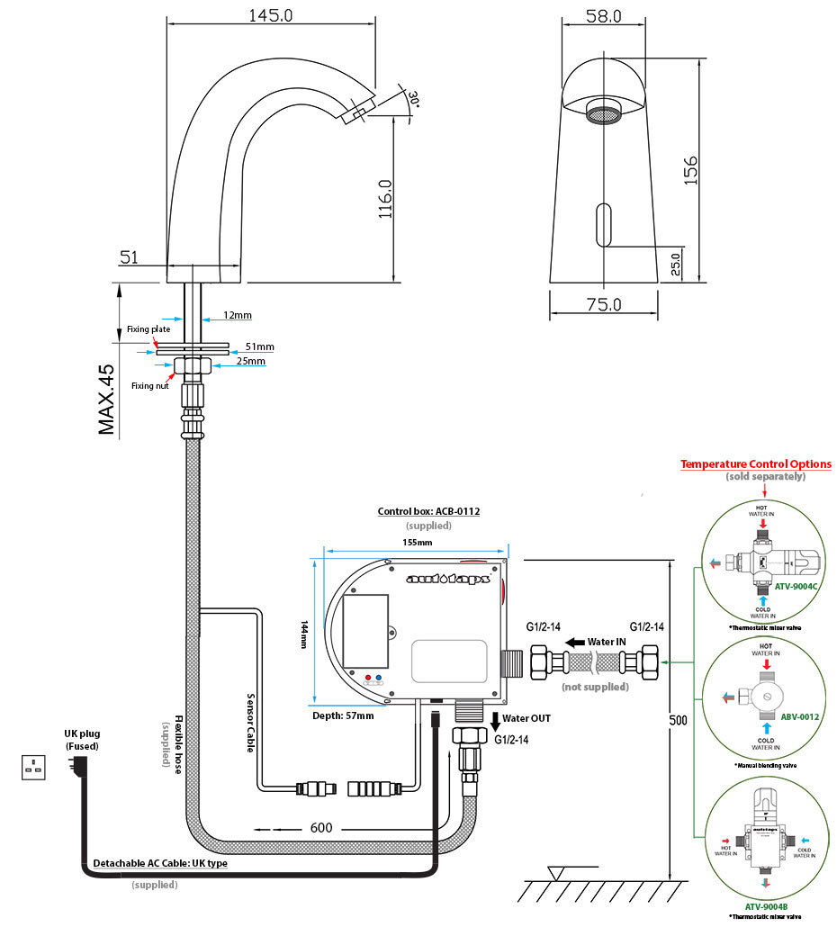 ATS-1026 Dimension