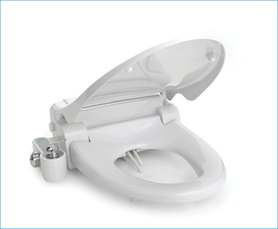 Manual bidet toilet