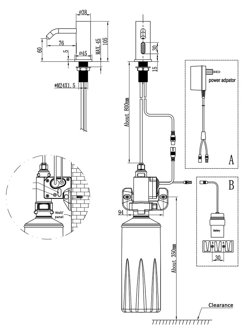 Automatic soap dispenser